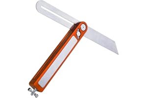 O'SKOOL Sliding T Bevel Gauge with 10" Stainless Steel Blade and Aluminum Handle