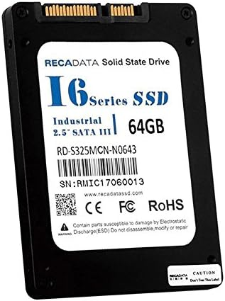 RECADATA 2.5 Inch SATA III MLC industrial Grade Enterprise Class Solid State Drive SSD 128GB