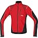 Gore Bike Wear Men's Fusion Cross 2.0 Windstopper Active Shell Jacket, Red/Black, XX-Large