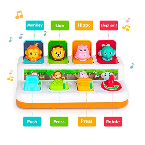 baccow Baby Toys 6 to 1218 Months Musical Learning Popup