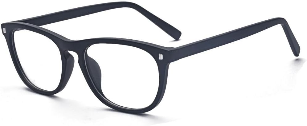 Outray Blue Light Filter Computer Glasses for Blocking UV Headache Anti Eye Eyestrain Transparent Lens Gaming Glasses Black