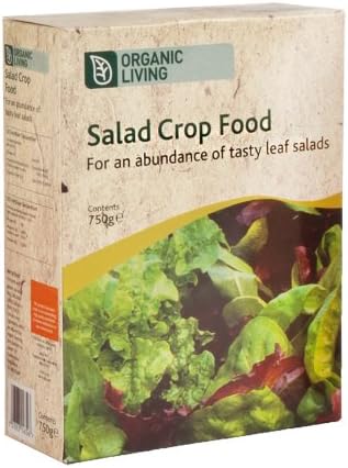 Organic Living Salad Crop Fertilizer - Garden Plant Care Growth Food - 750g