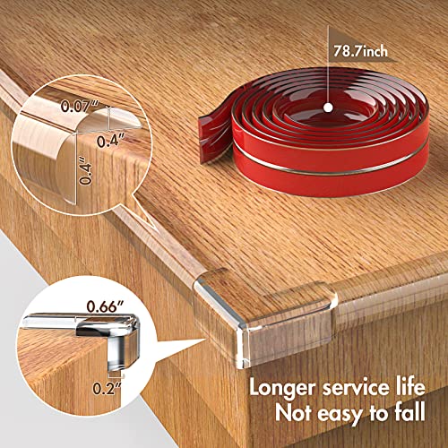 Mangotek Corner Protector Baby, Child Proofing Corners and Edges (6.6ft