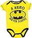 WARNER BROS DC Comics Justice League Batman Infant Baby Boys 5 Pack Bodysuits Heroes Assorted 6-9 Months