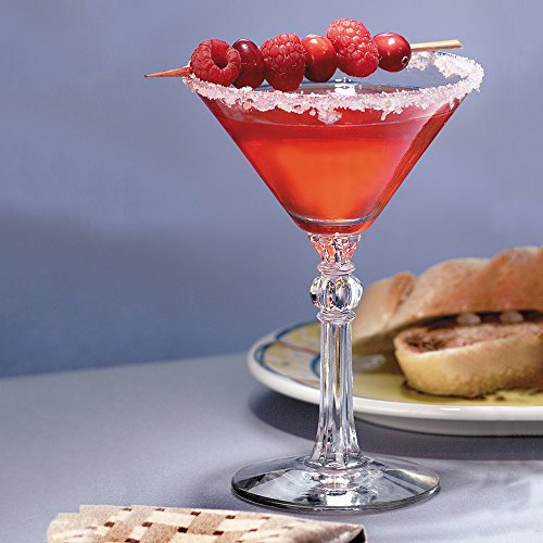 Libbey 8882 Art Deco 4.5 oz Martini Glass, Set of 6 with Bonus FDL Picks - Thumbnail 2