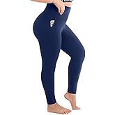 SINOPHANT Plus Size Leggings for Women with Pockets,Women's High Waisted Stretchy XXL-4XL Leggings for Gym Workout