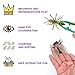 FansArriche 45 Pcs Fake Bugs Toy Mini Realistic Insects Toys for Kids, with Plastic tweezers,Educational Toy Kids, Toddlers, Boys, Girls