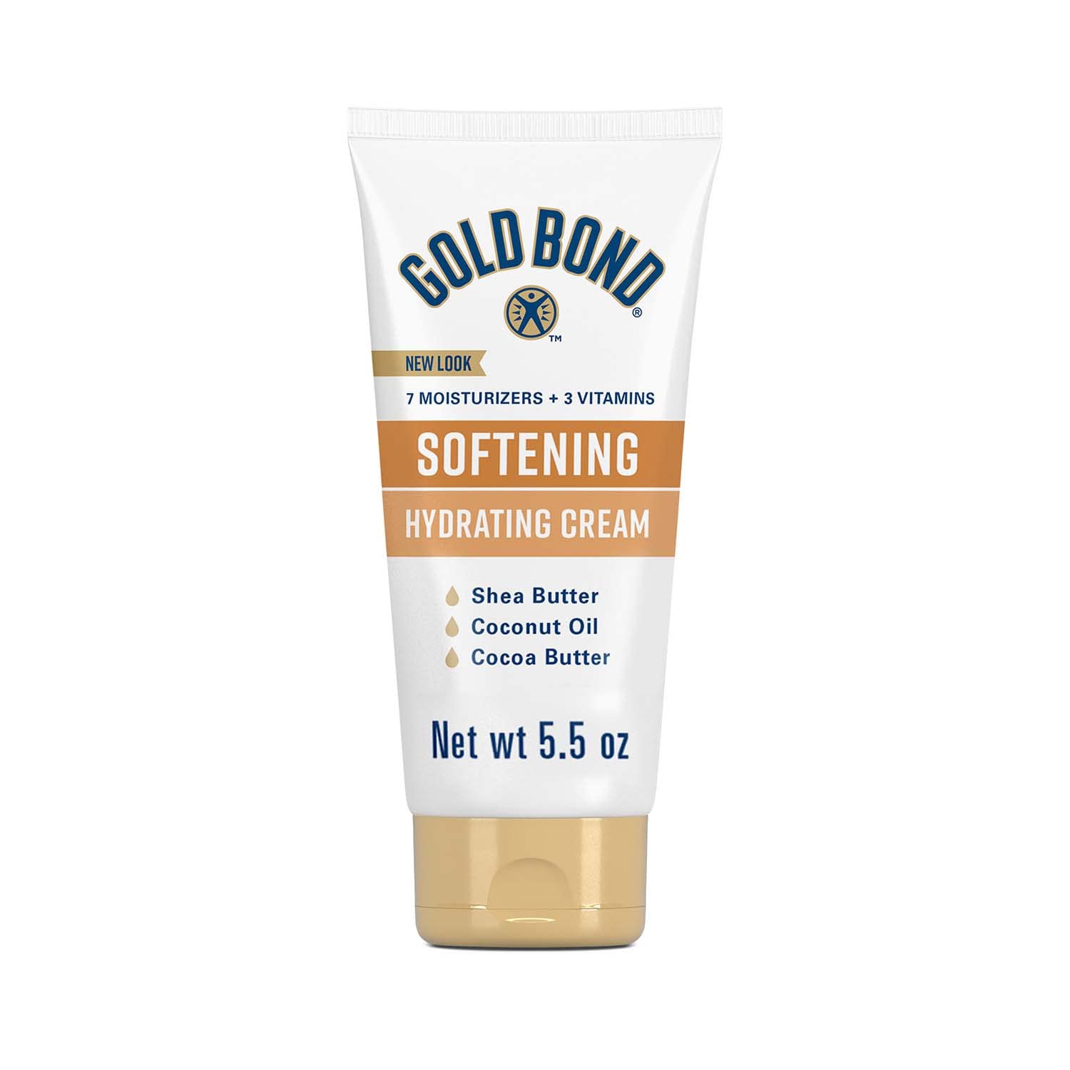 Gold Bond Softening Hydrating Cream, With Shea Butter, Coconut Oil & Cocoa Butter, 5.5 oz