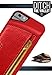 Smartish iPhone 6/6s Wallet Case - Wallet Slayer Vol. 2 [Slim Protective] Credit Card Holder for Apple iPhone 6s/6 (Silk) - Red Rouge