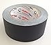Gaffers Tape Solutions Matte Black Gaffer Tape, 2-Inch x 30-Yards, Non Reflective Black