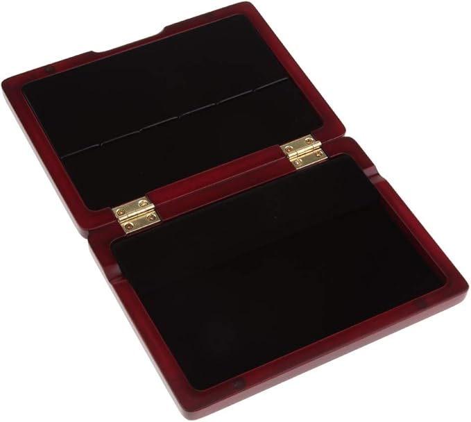 Amazon 6リードレッド用の耐久性のあるメープルクラリネットリードケースボックスホルダー リード 楽器 音響機器