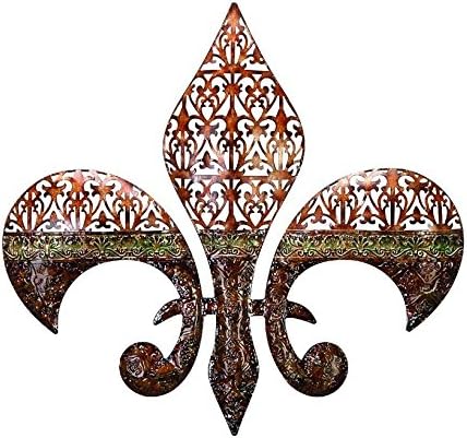 Deco 79 Decoracion De Pared De Metal Para Pared Diseno De Flor