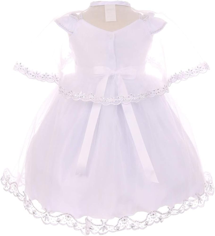 virgin mary baptism dress