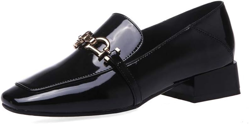 heeled penny loafers
