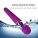 Multi-Speed Wand Massager Rechargeable for Women Cordless Electric Handheld Body with 10 Modes