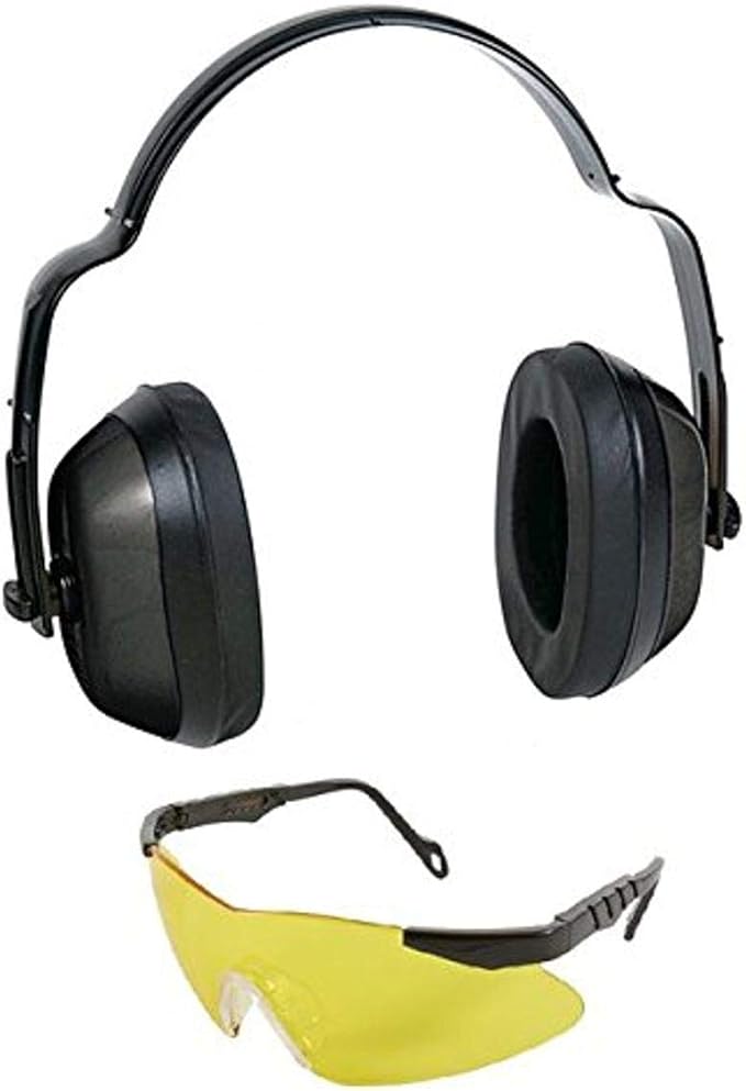 Allen Company Shooting Muff & Safety Glasses Combo Gun Ear Protection Clothing