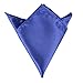 I-MART 12 Pcs Mens Solid Mixed Color Pocket Square Wedding Handkerchiefs