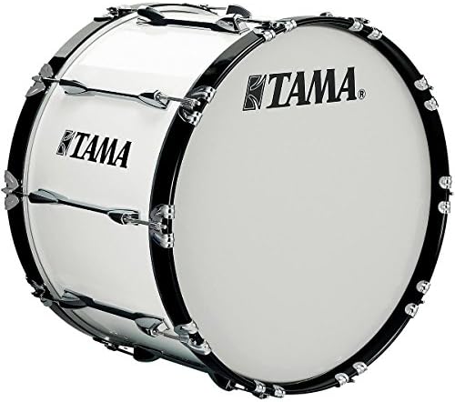 Tama Marching 20 x 14 in. Starlight Marching Bass Drum Sugar White