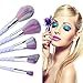 Unicorn Makeup Brushes Set 11pcs- Unicorn Brushes Gifts with Silicone Makeup Blender for Face Foundation Powder Eyeshadow Cosmetic Brushes Beauty Tools Kits