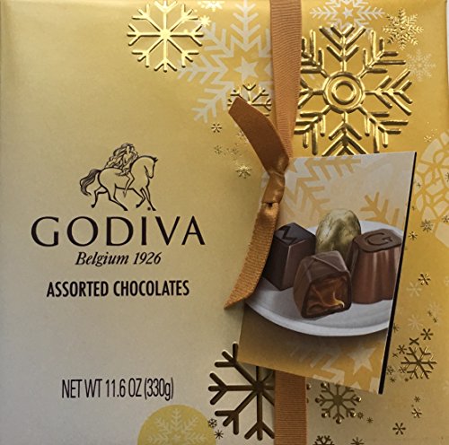 Godiva Belgium 1926 Assorted Chocolates Gold 11.6 Oz.