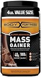 Body Fortress Super Advanced Mass Gainer, Chocolate, 4 Pounds
