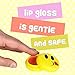 Emoji Lip Gloss for Kids - Six (6) Pieces Feature Emoticon Themed Lip Balms with Six Unique Designs - Great for Gifts, Classrooms, and Birthday Party Favors - by M & M Products Online