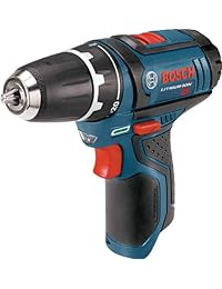 Bosch PS31BN taladora, impulsor de 2 velocidades, 0.37 pulgadas, con batería de ion de litio, 12 V máx., con charola para insertar la herramienta en caja L-BOXX de ajuste exacto