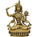 Manjushri - Brass Statue