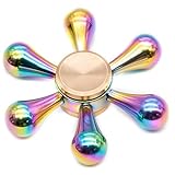 Ayuqi Fidget Spinner High Speed Tri-spinner Steel Hand Spinner EDC Toy Helps Reduce Stress, Relief anxiety, Perfect For ADHD, Autism, Boredom,Time Killer