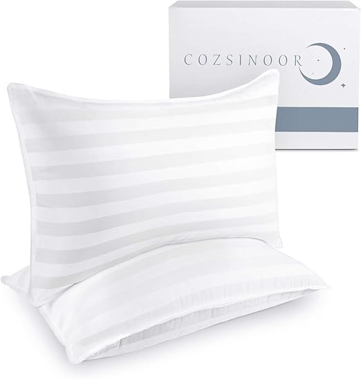 Amazon Com Cozsinoor Hotel Collection Pillows For Sleeping 2
