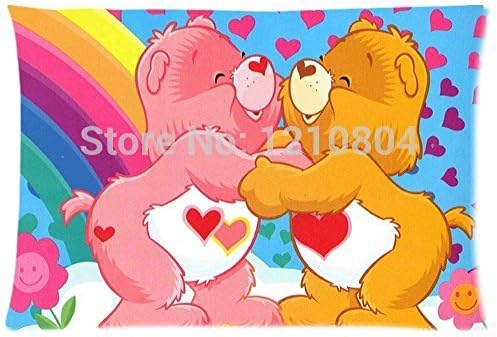 Soul Survivor 2014 New Hot!!!Free Shipping Cartoon Care Bears Single Pillowcase Pillowslip Envelope Pillow Covers 20X30(Two Sides)