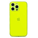 Qekaum Compatible with iPhone 15 Pro Max Case, Neon