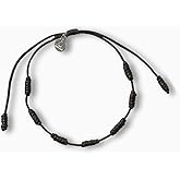 Magic Allure Black String Bracelet 7 Knots of Protection Amulet – Adjustable Kabbalah Good Luck Bracelet – Handmade Red String of Fate for Women & Men