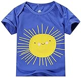 Fiream Little Girls Cotton Short-Sleeved Cartoon Tee