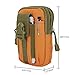 MoKo Universal Outdoor Waist Bag, Tactical EDC Molle Pouch Camping Belt Purse Fit 6.5