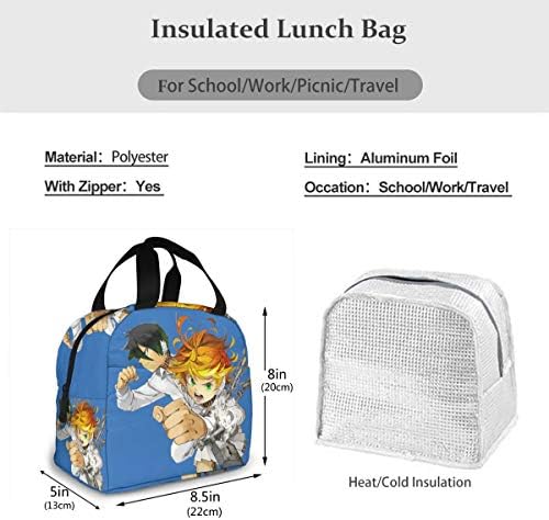 家庭の必需品 約束のネバーランド 6 ファッション手提 防水ランチバッグ保温バッグ 湿気を防いで 磨耗に耐えて 清潔になりやすいです 通勤 通学 食品収納 断熱 ピクニックサラリーマン 食品収納 B0fgsm37 1 569円