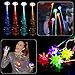 MIBOTE 67 PCS LED Light Up Toys Glow in the Dark Party Favors Party Supplies for Kids Adults with 40 Finger Lights, 10 Bumpy Rings, 5 Flashing Glasses, 4 Bracelets, 4 Hair Lights and 4 Light up Necklaces