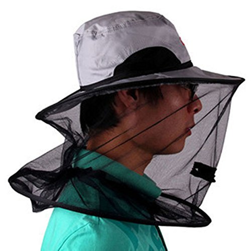 Buy Antimosquito Bee Bug Insect Fly Cap Fishing Hat with Head Net Mesh