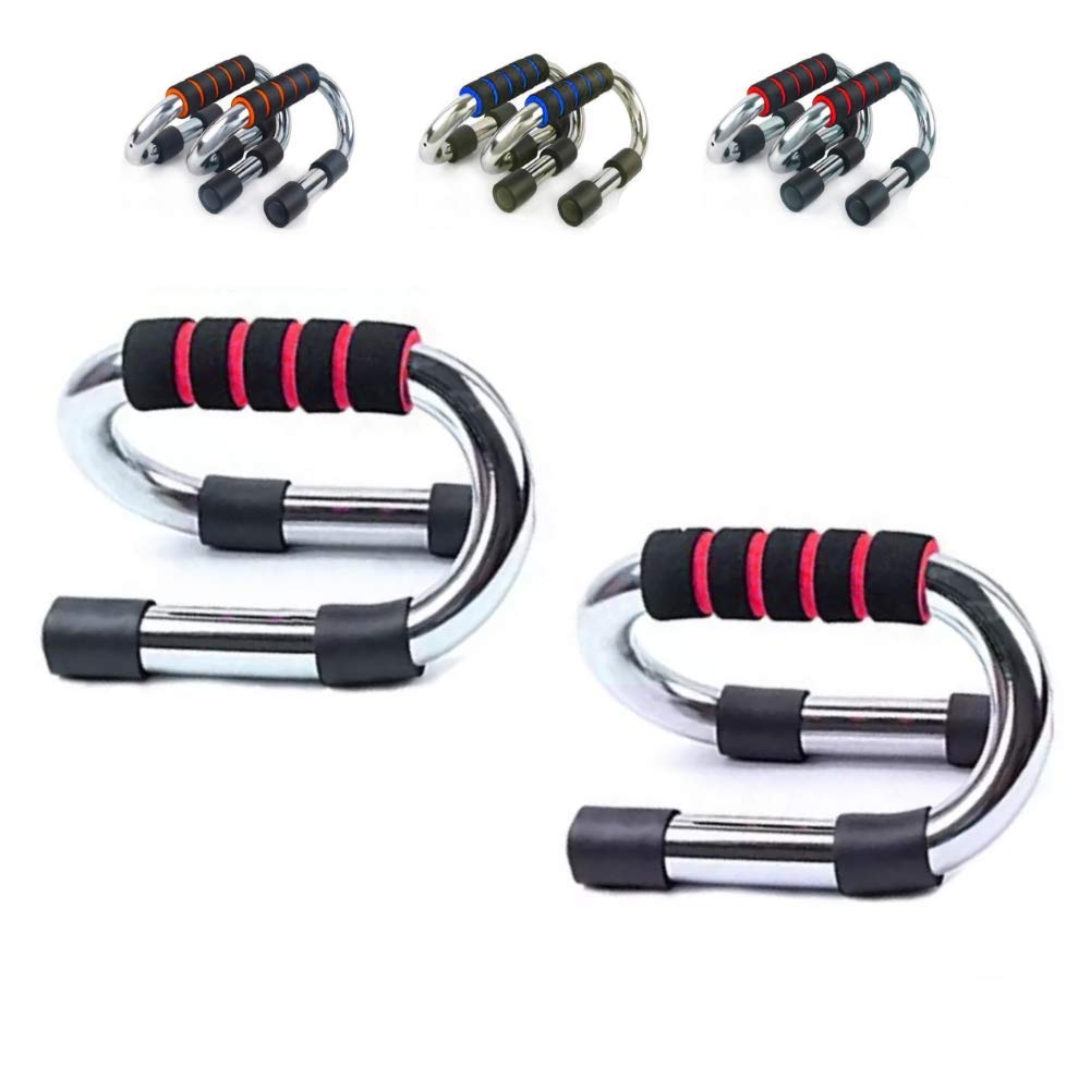 FFitness Push Up Stand Red Standard Size