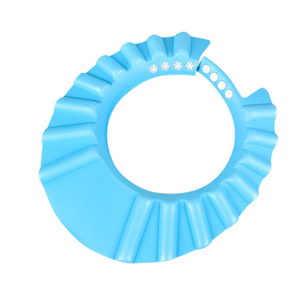 Baby Shampoo Caps Silicone Bathing Hat Adjustable Shower