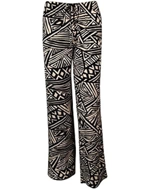 Calvin Klein Women's Print Drawstring Stretch Pants