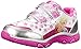 Disney Frozen Elsa and Anna Light-Up Sneaker, White/Pink, 11 M US Little Kid