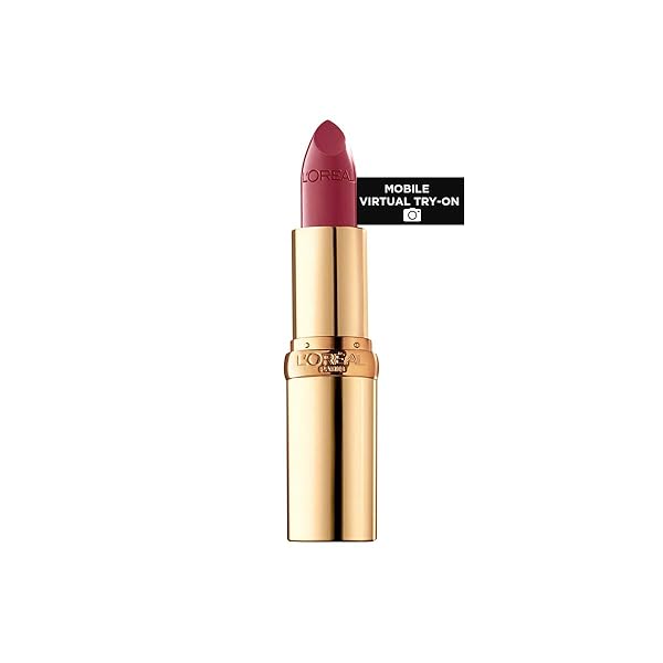 L’ORÉAL PARIS COLOUR RICHE ORIGINAL CREAMY, HYDRATING SATIN LIPSTICK WITH ARGAN OIL AND VITAMIN E, BERRY PARISIENNE , 1 COUNT