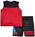 adidas Baby Boys' Tank and Active Short Set, Vivid Red, 18 Months