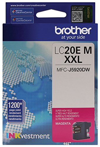 Brother LC20EM Super High Yield Magenta Ink Cartridge