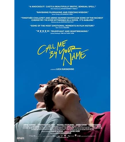 Amazon.com: XIHOO Timothee chalamet Call My by Your Name armie