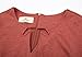 GRACE KARIN Women's Fall Strechy Tunic Working Mini Dress L Dark Red