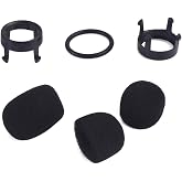 Aekvinks Tactical MIC Replacement Parts Microphone Windscreen Foam Cover Compatible with Peltor Comtac Headset Replaced Sponges
