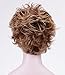 FENCCA Brown Wigs for White Women Short Bob Hair Wigs Natural Looking Heat Resistant Synthetic Fashion Wig with Wig Cap (Brown with Golden) FC020