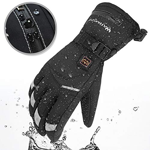 Verwarmde handschoenen voor vrouwen en mannen Elektrische handschoenen Handwarmer handschoenen Op batterijen voor… - Image 4